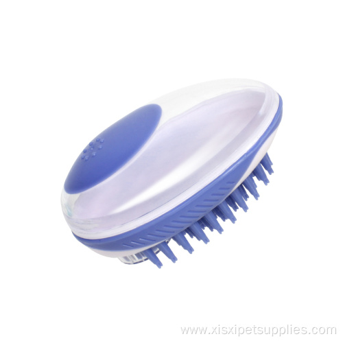 Pet Dog Shampoo Dispenser Grooming Bath Brush